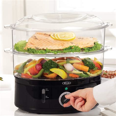 steamer for vegetables amazon|two tier electric vegetable steamer.